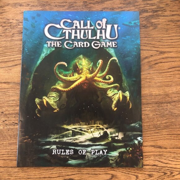 Call Of Cthulhu The Card Game & The Terror Of The Tides Asylum Pack Excellent - Picture 5 of 8